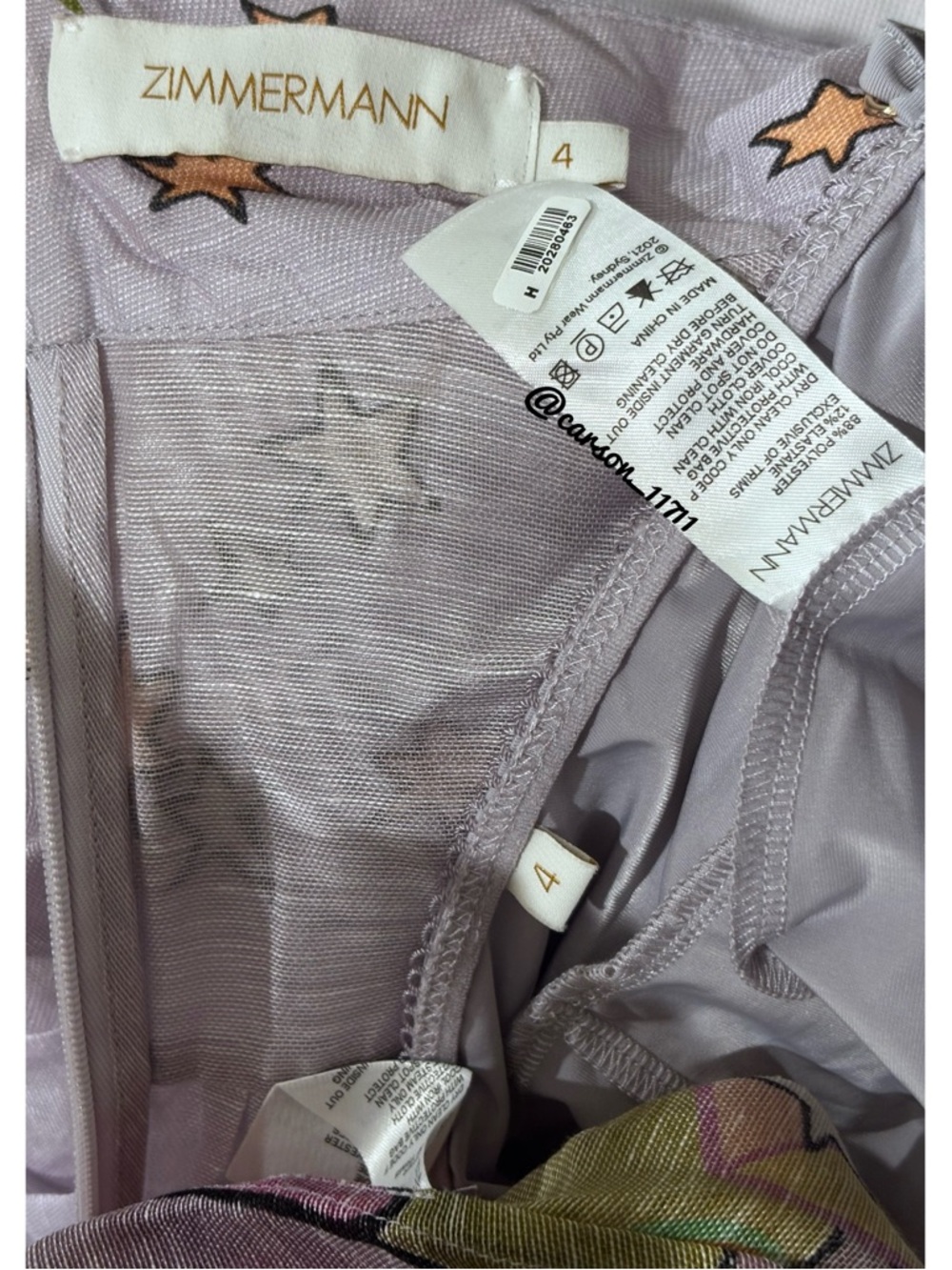 Zimmermann Concert Tie Neck Blouse - Picture 7 of 13